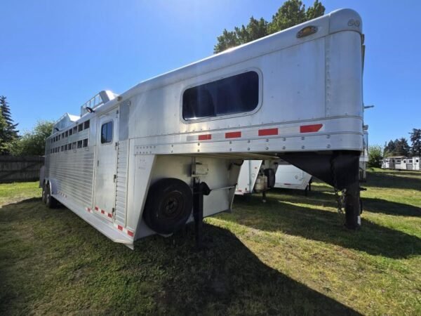 2006 c&c 4 horse gooseneck trailer