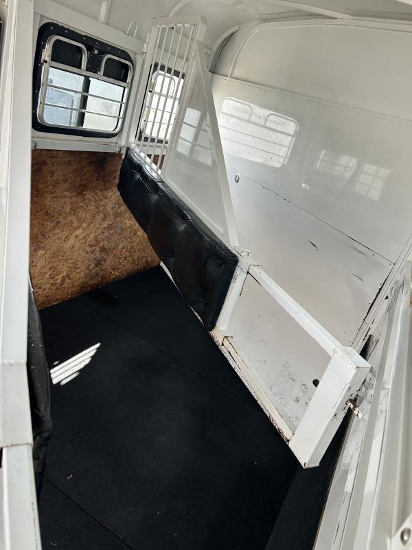 2000 morgan built 3 horse bumper pull horse trailer