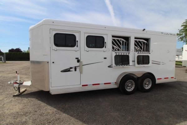 2019 trails west manufacturing classic ii 4 horse trailer