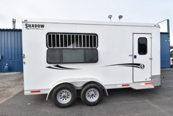 2021 shadow trailers stablemate 3 horse trailer
