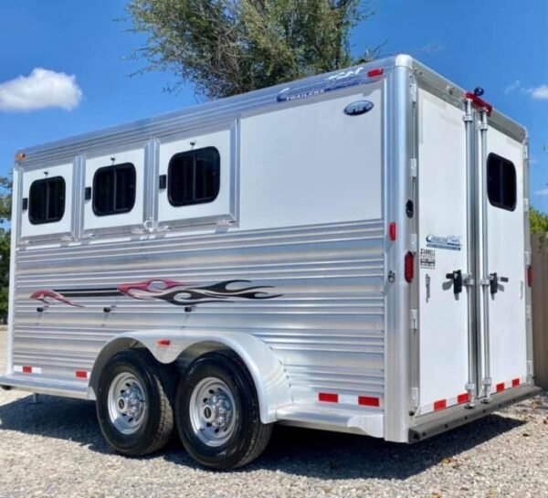 2011 cimarron 3 horse bumper pull