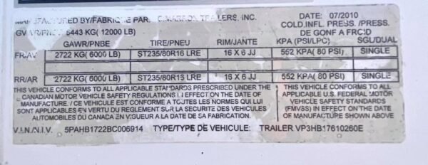 2011 cimarron 3 horse bumper pull