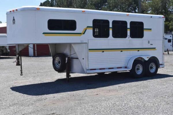 2006 adam 7302 3 horse trailer