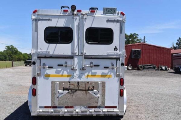 2006 adam 7302 3 horse trailer