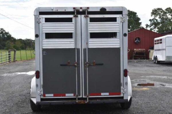 2018 adam 7304gn 3 horse trailer