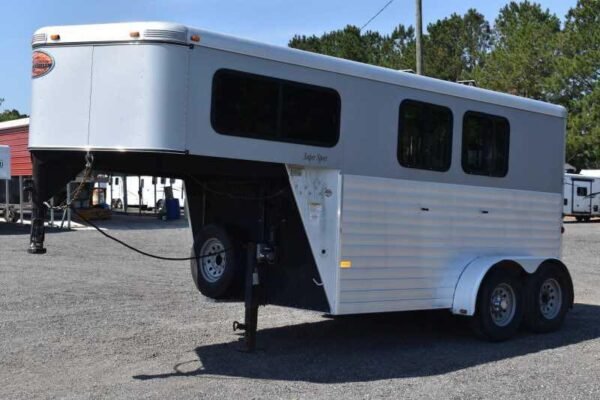 2014 sundowner 2 horse gooseneck trailer