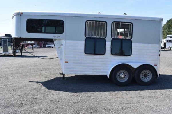 2014 sundowner 2 horse gooseneck trailer