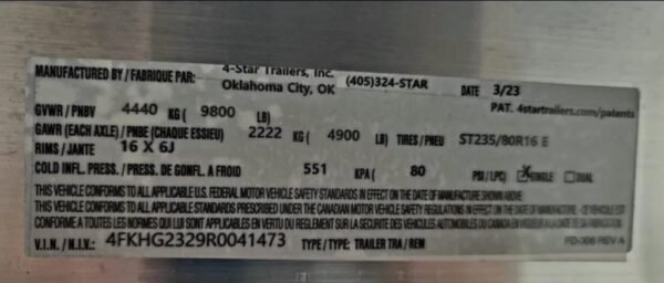 2023 4 star 2+1 gooseneck