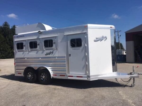 2018 platinum coach 3 horse bumper pull
