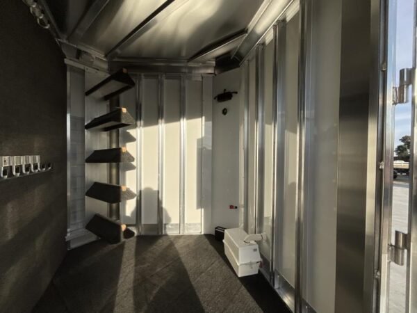new 2024 elite trailers 5 horse stock combo bp horse trailer