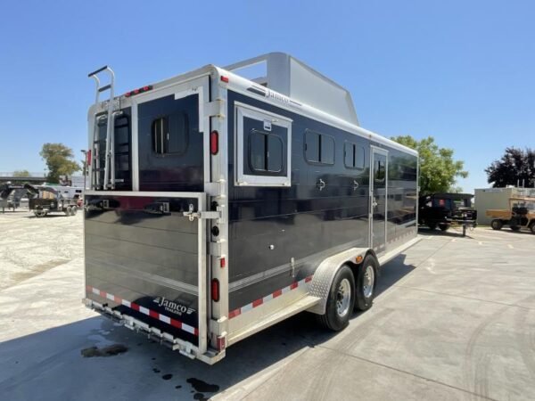 2005 jamco 4 horse gooseneck trailer